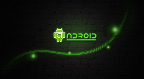 android wallpaper green