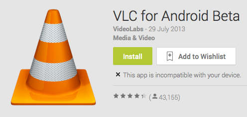 vlc video player for android